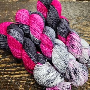 Merino Sock - Full Pink Moon HYC One Year Anniversary - Heathered Yarn Company
