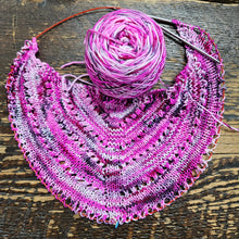 Load image into Gallery viewer, Merino Sock - Full Pink Moon 4 HYC Four Year Anniversary - Heathered Yarn Company
