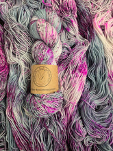 Load image into Gallery viewer, Merino Sock - Full Pink Moon 6 HYC Six Year Anniversary - Heathered Yarn Company