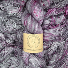 Load image into Gallery viewer, Merino Sock - Full Pink Moon 5 HYC Five Year Anniversary (dark) - Heathered Yarn Company