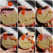 Load image into Gallery viewer, Small Darning &amp; Mending Loom Kit - Heathered Yarn Company
