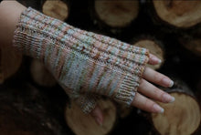 Load image into Gallery viewer, Henhouse Fingerless Mittens Paper Pattern - Heathered Yarn Company