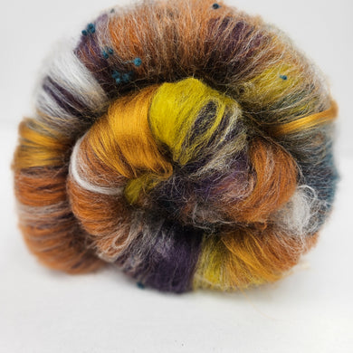 Autumnal Fiber Batt - Heathered Yarn Company