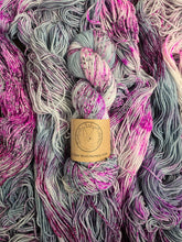 Load image into Gallery viewer, Merino Sock - Full Pink Moon 6 HYC Six Year Anniversary - Heathered Yarn Company

