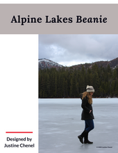 Load image into Gallery viewer, Pattern Alpine Lakes Beanie (Hard copy with Ravelry download code)
