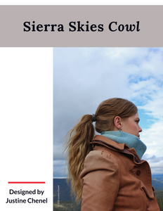 Sierra Skies Cowl (Hard copy with Ravelry download code)