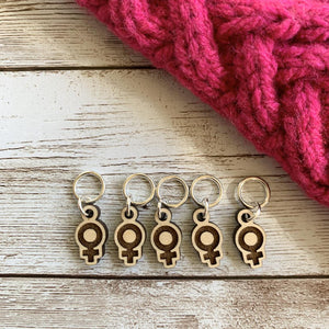 Children of the Rice Stitch Markers - Feminist