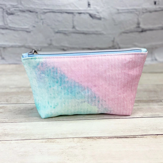 Watercolor Zippered Pouch